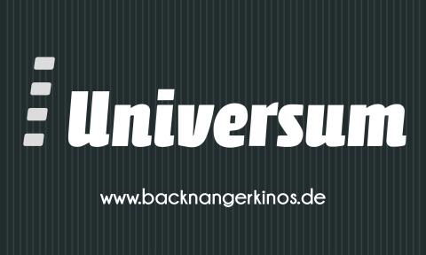 Logo Universum Backnang mit Websiteadresse www.backnangerkinos.de